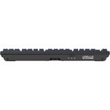 HelloGanss HS87T GC17 RGB mechanisch toetsenbord Zwart, US lay-out (QWERTY), Cherry MX Silent Red, 80% (TKL)	, RGB leds, PBT Doubleshot keycaps, hot swap, 2,4 GHz | Bluetooth | USB-C
