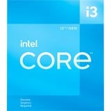 Intel® Core i3-12100F, 3,3 GHz (4,3 HGz Turbo Boost) socket 1700 processor "Alder Lake", Boxed