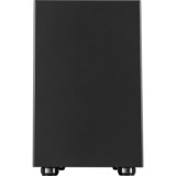 Inter-Tech IM-1 Pocket Tower-behuizing Zwart | 2x USB-A 3.2 (5 Gbit/s) | 2x Audio