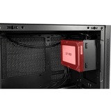 Inter-Tech IM-1 Pocket Tower-behuizing Zwart | 2x USB-A 3.2 (5 Gbit/s) | 2x Audio