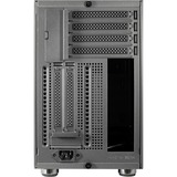 Inter-Tech IM-1 Pocket Tower-behuizing Zwart | 2x USB-A 3.2 (5 Gbit/s) | 2x Audio