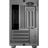 Inter-Tech IM-1 Pocket Tower-behuizing Zwart | 2x USB-A 3.2 (5 Gbit/s) | 2x Audio