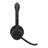Jabra Evolve3 45 MS on-ear headset Zwart, USB-A with Dongle, Bluetooth 5.3
