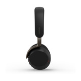 Jabra Evolve3 75 on-ear headset Zwart, Unified Communications (UC), Link390 USB-C
