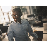 Jabra Evolve3 75 on-ear headset Zwart, Unified Communications (UC), Link390 USB-C