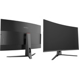 Koorui  31.5" Curved gaming monitor Zwart