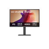 LG UltraFine 27U730A-B 27" 4K Ultra HD monitor Zwart, 1x DisplayPort, 2x HDMI, 2x USB-C, 2x USB-A