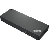 Lenovo ThinkPad Thunderbolt 4 Workstation Dock dockingstation Zwart/rood, 40B00300EU