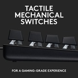 Logitech G413 TKL SE mechanisch gaming toetsenbord Zwart, US-International lay-out (QWERTY), GL Tactile, 80% (TKL)	