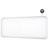 Mill Steel WiFi paneelverwarming PA2000WIFI4, 2000 Watt convector Wit, wifi 2,4 GHz (wifi 6), Bluetooth 5.2, Zigbee 3.0 + App