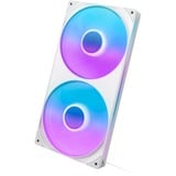 NZXT F280 RGB CORE case fans Wit, 2 stuks, 280 x 140 x 26 mm