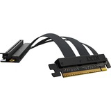 NZXT PCIe 4.0x16 Riser Cable verlengkabel Zwart, 20cm
