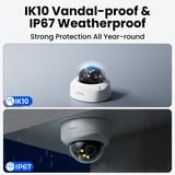 Reolink P737-A beveiligingscamera Wit, 4K UHD, 8MP, PoE