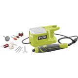 Ryobi Accu-Rotatietool RRT18-0 rechte slijpmachine Groen/zwart, zonder batterij en lader