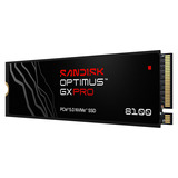 SanDisk Optimus GX PRO 8100 4 TB SSD Zwart, PCIe 5.0 x4, NVMe, M.2 2280