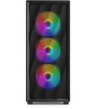 Sharkoon VK4 Rainbow midi tower behuizing Zwart | 2x USB-A | RGB | Tempered Glass