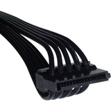 SilverStone NJ700 700W voeding  Wit, 4x PCIe, Full Kabelmanagement