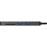 Sitecom 5-in-1 USB-C Multiport dockingstation Grijs