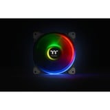 Thermaltake Riing Quad 12 RGB Radiator Fan TT Premium Edition Single Fan Pack case fan Zwart