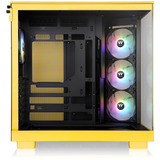 Thermaltake View 380 XL TG ARGB Bumblebee midi tower behuizing Donkergeel | 2x USB-A | 1x USB-C | RGB | Window