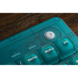 8BitDo Retro 87 Mechanical Keyboard - N64 30th edition Blauw, US lay-out (QWERTY), 80% (TKL), PBT keycaps, Bluetooth 5.0, Wireless 2.4G, USB