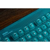 8BitDo Retro 87 Mechanical Keyboard - N64 30th edition Blauw, US lay-out (QWERTY), 80% (TKL), PBT keycaps, Bluetooth 5.0, Wireless 2.4G, USB