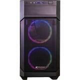 ALTERNATE Thunderstorm Starter Ryzen 5 – RTX 4060 Ready-To-Play voordeelbundel gaming pc Zwart | R5 5600XT | RTX 4060 | 16 GB | 1 TB SSD + 27 inch Full HD gaming monitor | gaming muis | gaming toetsenbord