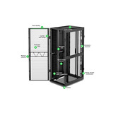 APC NetShelter SX Networking Enclosure, server rack 