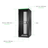 APC NetShelter SX Networking Enclosure, server rack 