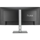 ASUS ProArt Display PA34VCNV 34.1" Curved UltraWide monitor Zwart, 2x HDMI, 2x DisplayPort, 2x USB-A , 1x USB-C