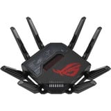 ASUS ROG Rapture GT-BE98 router Zwart