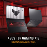 ASUS TUF Gaming A18 FA808UM-S8132W 18"  gaming laptop Zwart/grijs | R7 260 | RTX 5060 | 16 GB | 512 GB SSD