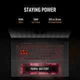 ASUS TUF Gaming A18 FA808UM-S8132W 18"  gaming laptop Zwart/grijs | R7 260 | RTX 5060 | 16 GB | 512 GB SSD
