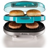 Ariete Party Time Hamburger maker 0205/01 elektrische bakplaat Lichtblauw/wit