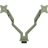 Arozzi Alzare Neo Duo - Gas Spring Monitor Arm – Forest Green monitorarm Groen