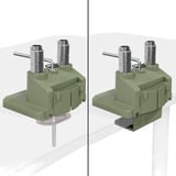 Arozzi Alzare Neo Duo - Gas Spring Monitor Arm – Forest Green monitorarm Groen