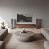 Audio Pro A48 W luidspreker Houtkleur, Bluetooth 4.2, WiFi