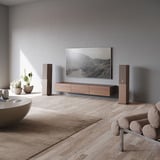 Audio Pro A48 W luidspreker Houtkleur, Bluetooth 4.2, WiFi