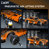 CaDA Master - Mercedes-AMG GT3 Constructiespeelgoed C64008W, Schaal 1:8