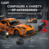CaDA Master - Mercedes-AMG GT3 Constructiespeelgoed C64008W, Schaal 1:8