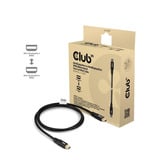 Club 3D MiniDisplayPort naar MiniDisplayPort DP80 bidirectioneel kabel Zwart, 1 meter, Vesa-gecertificeerd