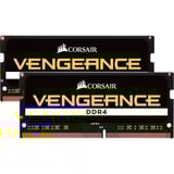 Corsair 16 GB DDR4-3200 Kit laptopgeheugen Zwart, CMSX16GX4M2A3200C22, Vengeance
