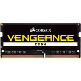 Corsair 16 GB DDR4-3200 (2x 8 GB) Kit laptopgeheugen Zwart, CMSX16GX4M2A3200C22, Vengeance