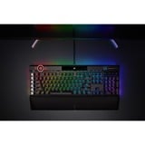 Corsair K100 RGB, gaming toetsenbord Zwart, US lay-out, Corsair OPX, RGB leds