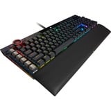Corsair K100 RGB mechanisch gaming toetsenbord Zwart, US lay-out (QWERTY), Corsair OPX, 100%, RGB leds