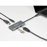 DeLOCK External USB 3.2 Gen 2 USB Type-C Hub usb-hub Grijs