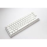 Ducky One 3 Classic Pure White SF RGB mechanisch toetsenbord Wit, US lay-out (QWERTY), Cherry MX Brown, 65%, RGB leds, Double-shot PBT, Hot-swappable, QUACK Mechanics