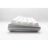 Ducky One 3 Classic Pure White SF RGB mechanisch toetsenbord Wit, US lay-out (QWERTY), Cherry MX Brown, 65%, RGB leds, Double-shot PBT, Hot-swappable, QUACK Mechanics
