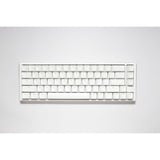 Ducky One 3 Classic Pure White SF, toetsenbord Wit, US lay-out, Cherry MX Brown, RGB led, Double-shot PBT, Hot-swappable, QUACK Mechanics, 65%