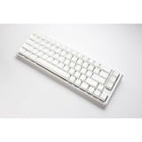 Ducky One 3 Classic Pure White SF, toetsenbord Wit, US lay-out, Cherry MX Brown, RGB led, Double-shot PBT, Hot-swappable, QUACK Mechanics, 65%